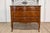 Brown Tuscan 1890s Walnut and Mahogany Four-Drawer Commode with Banding Inlay For Sale - Image 8 of 15