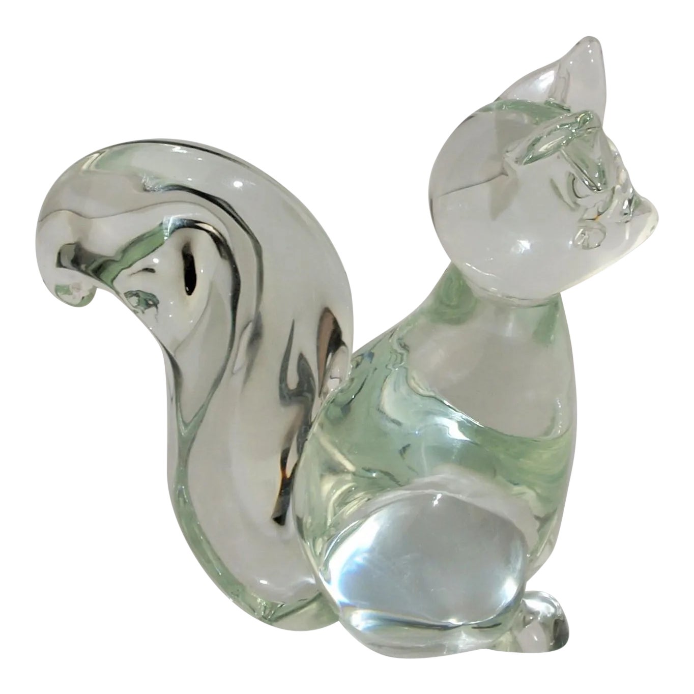Vintage Signed Licio Murano Glass Squirrel Figurines Chairish
