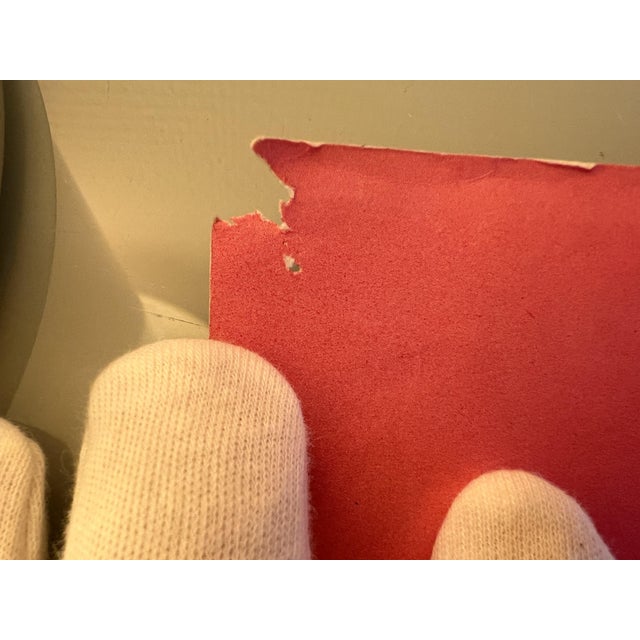 Paper Beware of a Kitten's Smile Snoopy Hallmark Poster from Charles Schulz, 1950s For Sale - Image 7 of 8