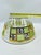 Mid 20th Century Mid-Century Modern Culver Prado 22k Gold & Green Glass Serving Bowl For Sale - Image 10 of 10