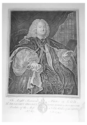 After William Hogarth, Dr, Benjamin Hoadly, Etching