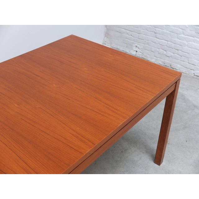 Large Extendable Dining Table by Oswald Vermaercke for V-Form, 1960s For Sale - Image 12 of 18