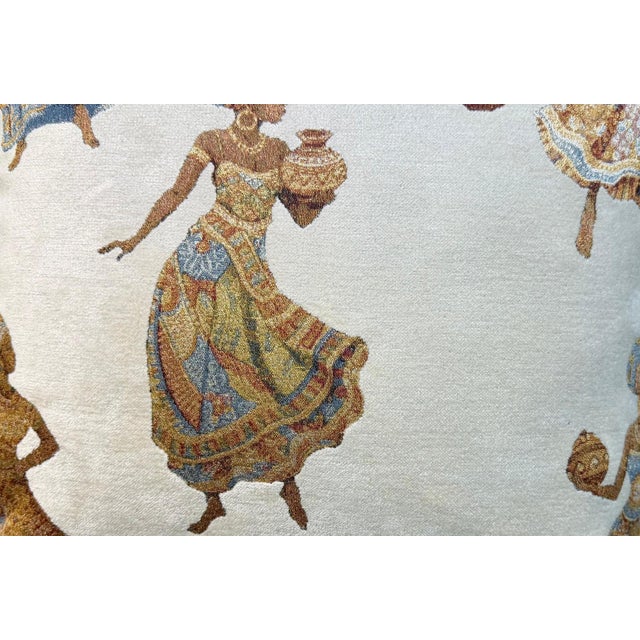 Woven African Women Cushion Cover For Sale - Image 14 of 14