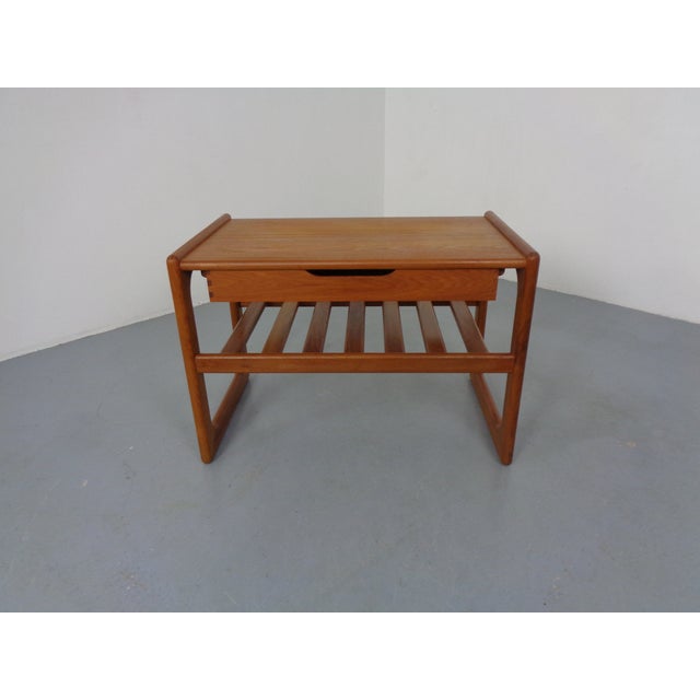Teak Chest with Drawer from Salin Mobler, Denmark, 1960s For Sale - Image 4 of 18