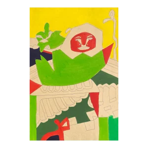 1970s Larry Connatser Modern Painting