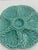Gien 1940s French Gien Turquoise Majolica Oyster Plate For Sale - Image 4 of 14