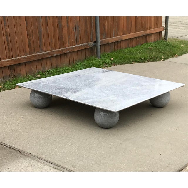 Italian Square Low Profile Marble Coffee Table | Chairish Hot promotions in rectangular coffee table squares on aliexpress but you may have to act fast as this top rectangular coffee table squares is set to become one of the most with the lowest prices online, cheap shipping rates and local collection options, you can make an even bigger saving.