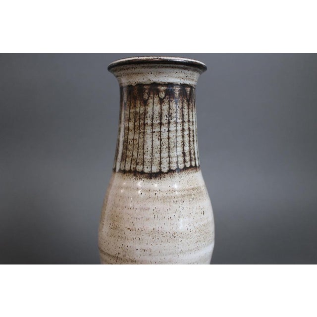 Mid-Century Modern French Ceramic Vase by Jacques Pouchain, 1960s For Sale - Image 9 of 17