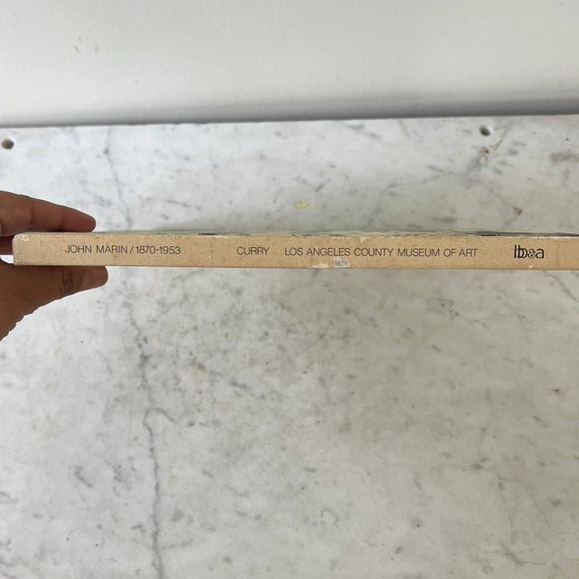 Blue “John Murin/1870-1953” Hardcover Artbook - Los Angeles County Museum of Art For Sale - Image 8 of 10