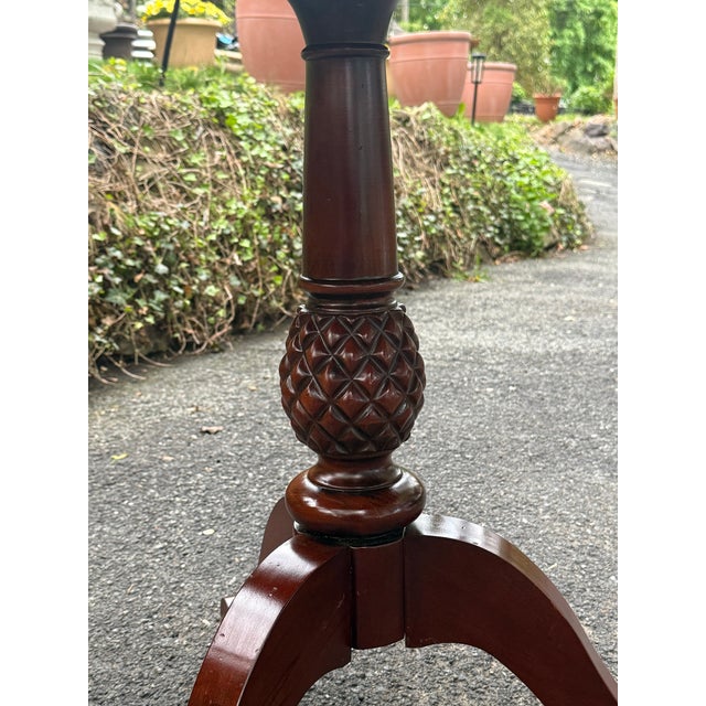 Traditional Ethan Allen British Classics Lamp Table For Sale - Image 3 of 10