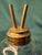 Rare Mid 19th Century Eapg Flute Pattern Camphene Fluid Burner Lamp Weighted Bronze Base For Sale - Image 9 of 11