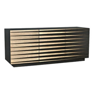 NOIR Tyson Sideboard, Ebony Walnut For Sale