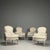 Louis XV Style, Bergère Chairs, Grey Painted Wood, Fabric, France, 1890 For Sale - Image 4 of 18