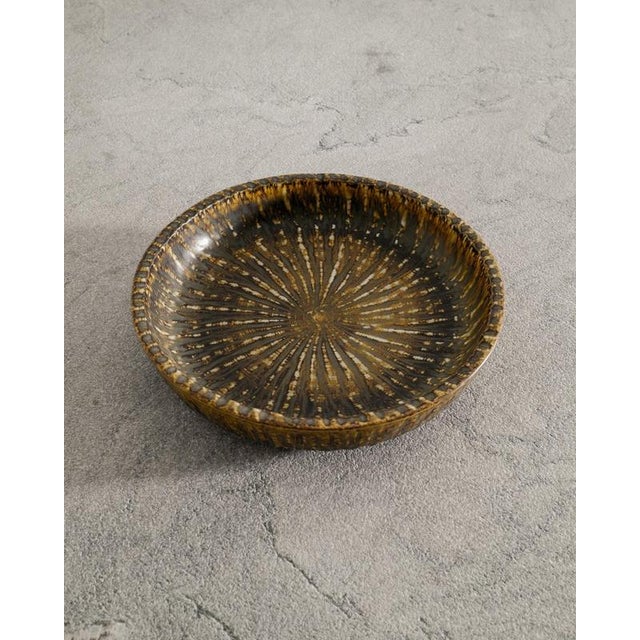 Large Mid-Century Swedish Ceramic Rubus Dish by Gunnar Nylund, 1950s For Sale - Image 3 of 6