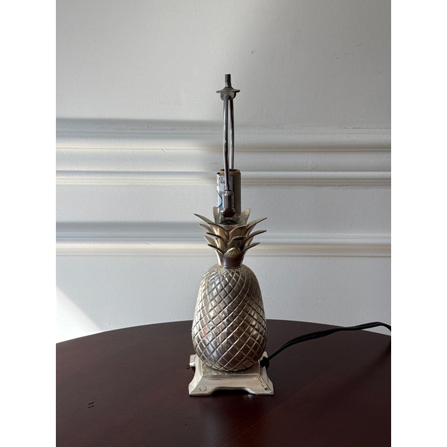 Vintage Petite Pineapple Lamps - A Pair For Sale In Washington DC - Image 6 of 16