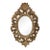 Early 20th Century French Gilt Bronze Rococo Oval Wall Mirror For Sale