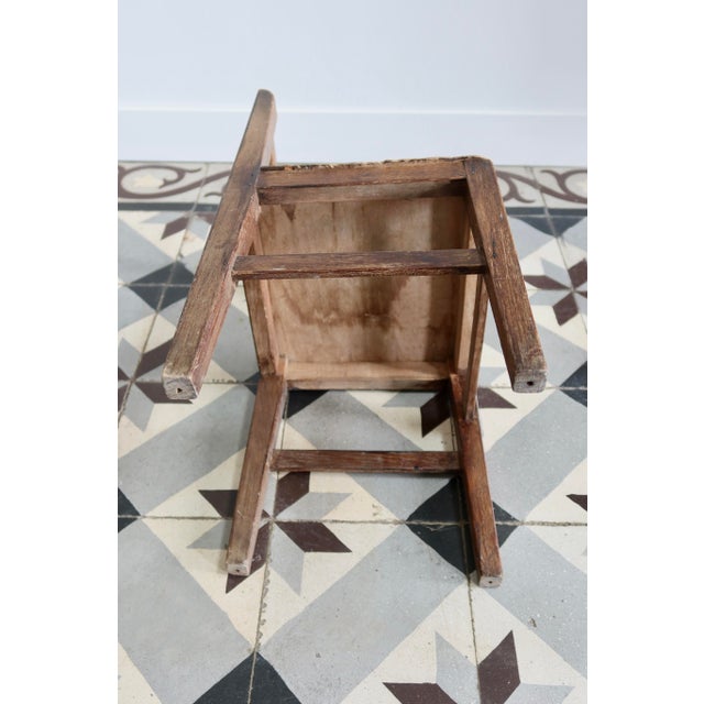 Antique Wooden Childs Chair, 1890s For Sale - Image 6 of 7