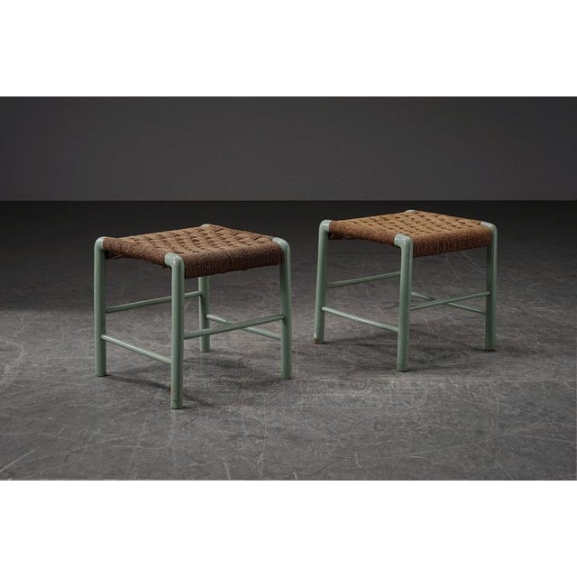 Modernist Stools by Emanuele Rambaldi, 1890s, Set of 2 For Sale - Image 14 of 16