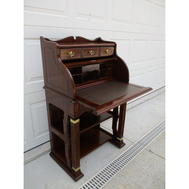 Mount Airy Davenport Roll Top Secretary Desk Chairish