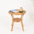 Mid-Century Italian Organic Round Coffee Table in Rattan and Wicker, 1960s For Sale - Image 8 of 14