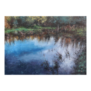 Solace - Landscape Oil Painting Original Artwork by Amber Young