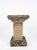 1990s English Regency Style Weathered Cast Stone Birdbath With Celtic Knot Pedestal For Sale - Image 5 of 10