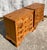 Henry Link Vintage Boho Link Taylor Carved Shell Pine Chest of Drawers - a Pair For Sale - Image 4 of 12