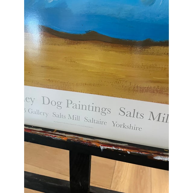 David Hockney, Dog Paintings 43 Salts Mill 1995. 1853 Gallery Salts Mill Saltaire Yorkshire, Copyright David Hockney, Printed in Uk For Sale - Image 13 of 16