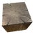 Metal Coated Tree Stump Table For Sale