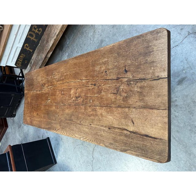 Monastery Table in Oak, 1940s For Sale - Image 10 of 15