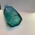 Late 20th Century Kosta Boda Sweden Green and Blue Glass Bottle Vase For Sale - Image 5 of 7