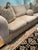 Textile Kreiss Collection Ivory Giverny Sofa-Down With Bullion Cording For Sale - Image 7 of 8
