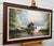 River Landscape with Water Mill in England with Lush Trees by British Artist 1976 For Sale - Image 9 of 16