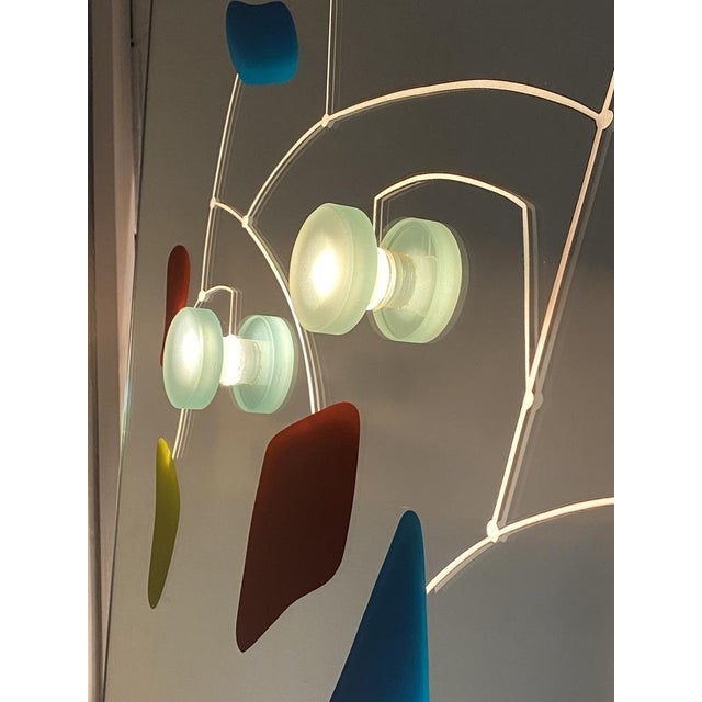 Backlit Mirror Coat Rack, 1980s For Sale - Image 13 of 18