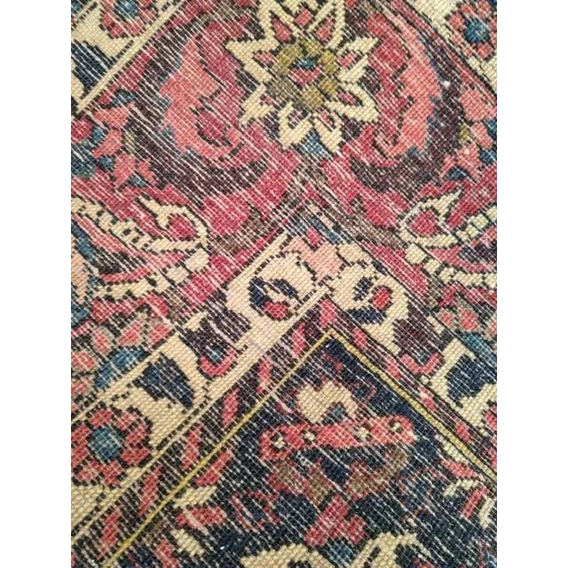 1970's Persian Saman Bakhtiar Rug , 7' X 10'7" For Sale - Image 4 of 6