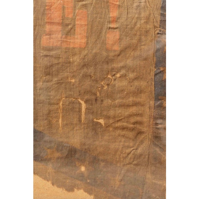 Red Early 20th Century Military Ball Banner For Sale - Image 8 of 8