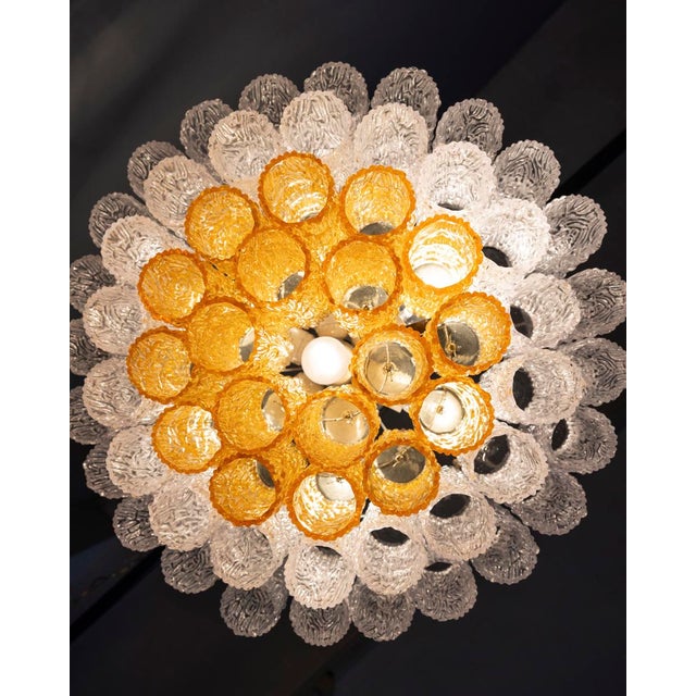 Vintage Italian Murano Glass Chandelier, 1960s For Sale - Image 16 of 17