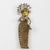 American Artist Sharon Seggi Bronze and Sterling Silver Brooch Fashion Figurine For Sale - Image 4 of 9