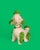Green Beaded Pink Poodle Contemporary Dog Still Life Photograph 16x20 In For Sale