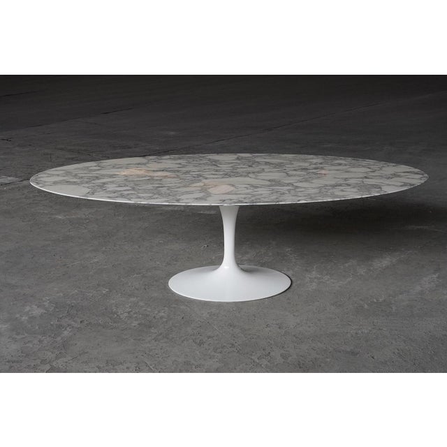 Dining Set by Eero Saarinen for Knoll International, USA, 1990s, Set of 7 For Sale - Image 10 of 18