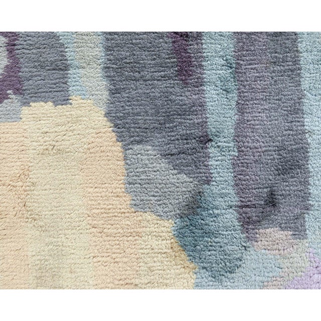 Vintage French Modernist Rug For Sale - Image 4 of 8
