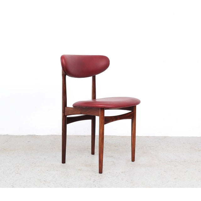 1960s Danish Dining Chairs from Scantic Mobelvaerk, 1960s, Set of 6 For Sale - Image 5 of 17