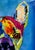Early 21st Century W Biaggi French Bulldog Painting. Large and Colorful. For Sale - Image 5 of 10