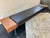 2020s Leather and Wood Gallery Style Modern Bench From Keilhauer of Canada For Sale - Image 5 of 12