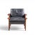 Mid 20th Century Knut Saeter for Vatne Møbler Mid Century Norwegian Rosewood and Leather Lounge Chairs - Pair With Ottoman For Sale - Image 5 of 12