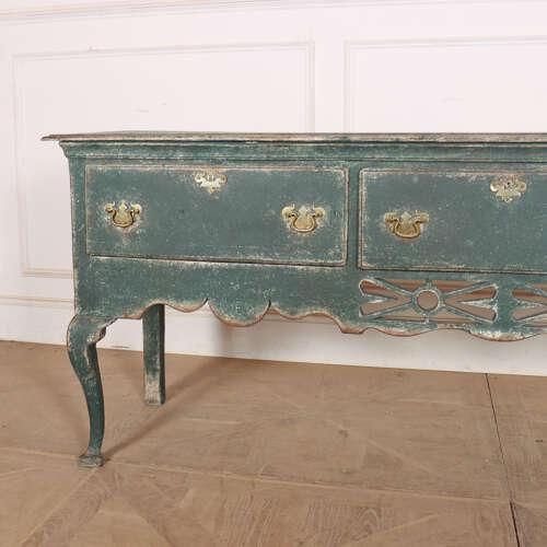 Large English Dresser Base For Sale - Image 3 of 18