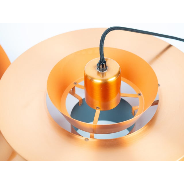 Vintage Danish Nova Pendant Lamps by Jo Hammerborg for Fog & Mørup, 1963, Set of 2 For Sale - Image 17 of 18