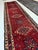Mid 20th Century Vintage Karaja with Variations of Red Rug 2.6 x 9.3 For Sale - Image 5 of 6