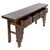 Asian Table in Red Lacquered Wood For Sale - Image 3 of 8