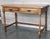 Pair of Early 20th Spanish Mobila Country Farm Desk With Two Drawers For Sale - Image 4 of 9